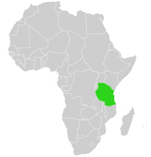 Tansania Afrika Lage